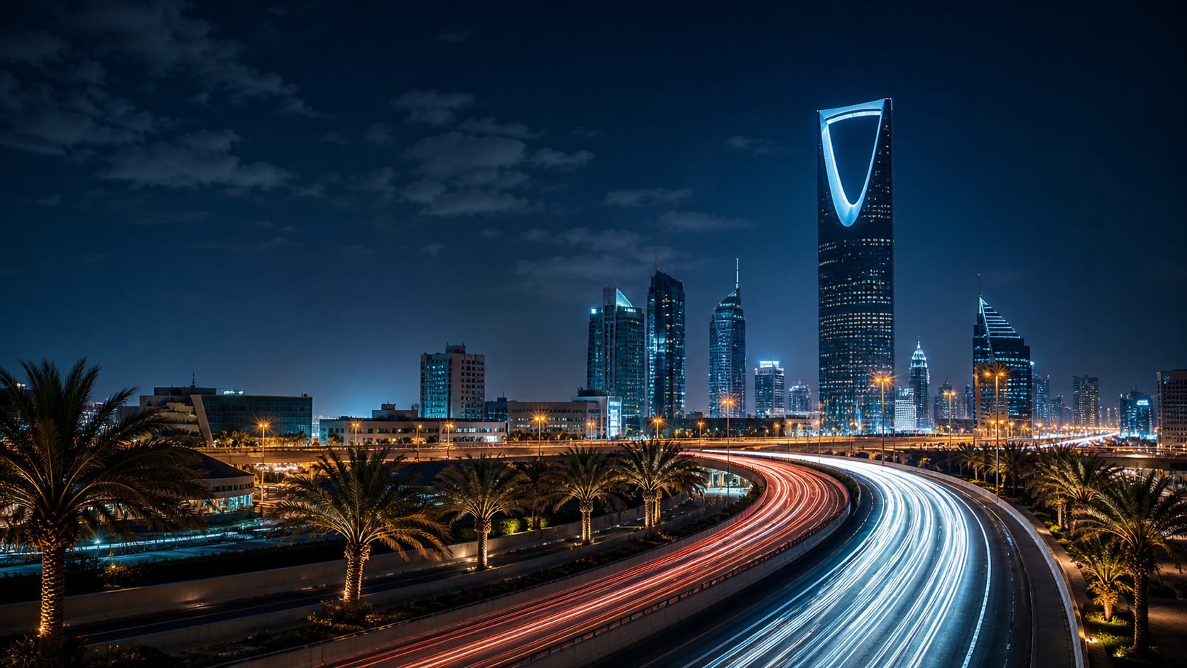 Riyadh at night